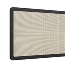 Ver imagem 6 de Conjunto Cabeceira Solteiro 90cm e Mesa de Cabeceira 2 Gavetas Pé Metal Palhinha Oslo Preto