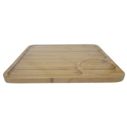 Petisqueira Tábua de Bambú Travessa de Petisco 28 cm 3689 - 3