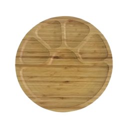 Petisqueira Tábua de Bambú Travessa de Petisco 28 cm 3689 - 4