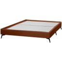 Ver imagem 5 de Base Cama Box Orgânica Montreal 199x210cm King Size Pés de Ferro Bouclê - Sofa Store:bouclê Terracot