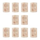 Ver imagem 1 de Conjunto de 10 Interruptores de 2 Teclas Simples, Modular, com Placa 4x2 e Suporte