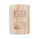 Ver imagem 2 de Conjunto de 10 Interruptores de 2 Teclas Simples, Modular, com Placa 4x2 e Suporte