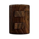 Ver imagem 2 de Conjunto de 10 Interruptores de 2 Teclas Simples, Modular, com Placa 4x2 e Suporte