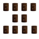 Ver imagem 1 de Conjunto de 10 Interruptores de 2 Teclas Simples, Modular, com Placa 4x2 e Suporte