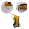 Jogo de Chaves Torx T9 a T40 Furo Guia Tipo Canivete Dobrável Compacto, Resistente e Versátil - 3