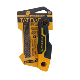 Jogo de Chaves Torx T9 a T40 Furo Guia Tipo Canivete Dobrável Compacto, Resistente e Versátil - 2