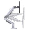 Suporte Monitor Branco Articulado 17 a 35 Pistão F80w Elg - 5