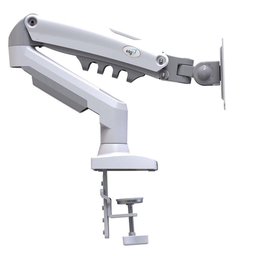 Suporte Monitor Branco Articulado 17 a 35 Pistão F80w Elg - 3