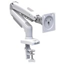 Ver imagem 2 de Suporte Monitor Branco Articulado 17 a 35 Pistão F80w Elg
