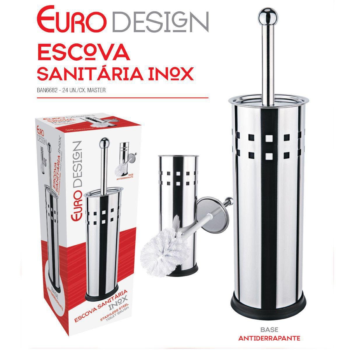 Escova Sanitária Inox Euro - 2