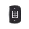 Conjunto de 10 Interruptores de 3 Teclas Simples com Placa 4x2 - 2