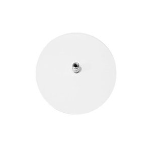 Disco Placa Cega Branca 15cm Tampa Furo Caixinha de Luz Marcai Disco Tampa Furo