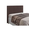 Cabeceira Cama Box Queen Size Ferrara Corino Marrom - 1