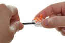 Ver imagem 4 de 50 X Conector Elétrico Emenda Rápida Derivação Borne 2 Fios