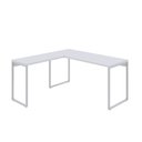 Ver imagem 7 de Kit 2 Mesas de Escritório em L Estilo Industrial 1,50mx1,50m Kuadra