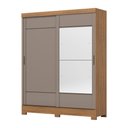 Ver imagem 2 de Guarda Roupa Solteiro 2 Portas Deslizantes 2 Gavetas B74 Briz