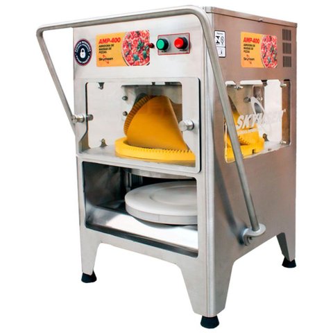 Abridora de Massa de Pizza Amp400 Skymsen Abridor de Massa 220v