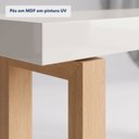 Ver imagem 5 de Aparador Éden - Largura: 220 cm - Cor: Off White/Álamo