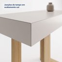 Ver imagem 4 de Aparador Éden - Largura: 220 cm - Cor: Off White/Álamo