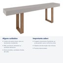 Ver imagem 6 de Aparador Éden - Largura: 220 cm - Cor: Off White/Álamo