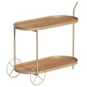 Ver imagem 1 de Carrinho Bar Oval 100cm X 45cm X 76cm Home Bee