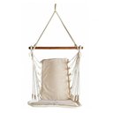 Ver imagem 1 de Cadeira de balanço suspensa rede de teto varias cores:Cru