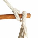 Ver imagem 3 de Cadeira de balanço suspensa rede de teto varias cores:Cru