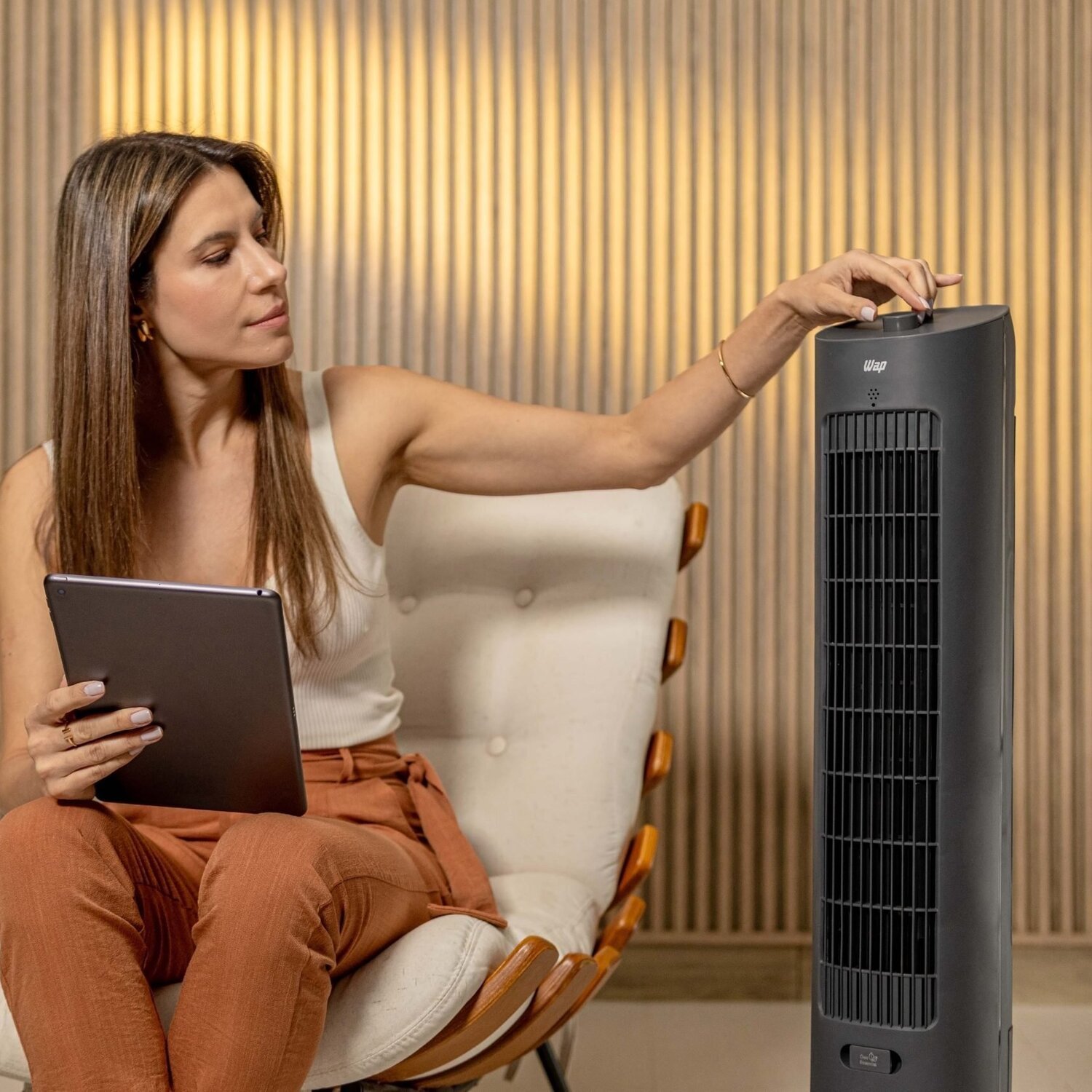 Climatizador de Ar Wap Air Fresh 4 em 1 com Reservatório de Essência e 3 Velocidades 127v - 3