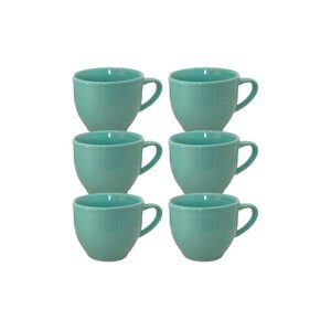 Xícara em Porcelana Verde 95ml