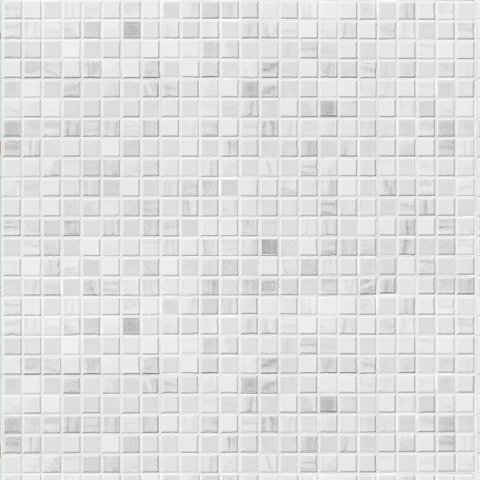Papel de Parede Decorativo Pastilhas Clássicas Brancas 2,5m
