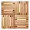 4 Un. Deck de Madeira para Piso Tablado Madeirado 30x30 - 1