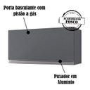 Ver imagem 4 de Armario Aereo Basculante 60 cm Andreia Cinza REAJL