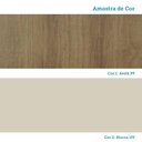 Ver imagem 6 de Paneleiro 70cm 4 Portas com 1 Nicho Microondas Isis Luciane Avelã-mocca Laca