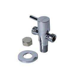 Registro de Metal com Derivação 1/2x1/2, Apresenta Um Design Compacto e Funcional - 1