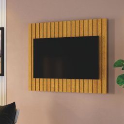 Painel Tv Sala Quarto Ripado Moderno Ravena Luxo Carmolar - 2