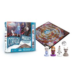 Jogo de Tabuleiro - Corrida Mágica - Frozen 2 - Copag - 1