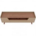 Ver imagem 5 de Rack Morello B02 para TV 70" 160cm MDF-MDP com Gaveta Fendi Freijó Lyam Decor