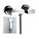 Ver imagem 1 de Misturador Externo Ducha Higiênica quadrado Cromado