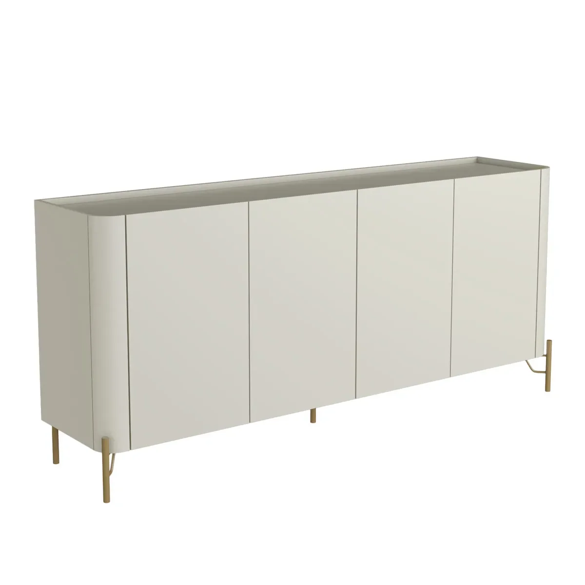 Ver imagem 2 de Buffet Mdf com Porta Lisa L180 X A81,5cm