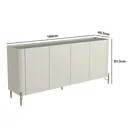 Ver imagem 3 de Buffet Mdf com Porta Lisa L180 X A81,5cm