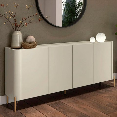 Buffet Mdf com Porta Lisa L180 X A81,5cm