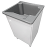Tanque 26l com Gabinete 46cm 1 Porta + Sifão Entregue Montado - 2