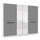 Ver imagem 4 de Guarda Roupa Casal 242,1cm 6 Portas com Espelho 240855 Lisboa Politorno Móveis