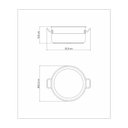 Ver imagem 4 de Caçarola Rasa Tramontina Professional em Aço Inox com Fundo Triplo sem Tampa 40 Cm 23 L