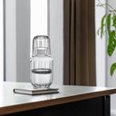 Ver imagem 2 de Moringa Soho Cristal Ecológico 600ml com Copo 200ml Elegante Mesa Posta Água