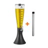 KIT - 1 Torre de Chopp Tulipa Super Gelada Cerveja 3,5 litros + 1 Refil Extra - Marchesoni - 1