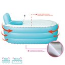 Ver imagem 5 de Banheira Inflável Portátil com Encosto 150l Vg Plus Verde