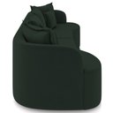Ver imagem 6 de Sofá 3 Lugares Orgânico Sala de Estar Living 230cm Ekos K01 Veludo Verde - Lyam Decor