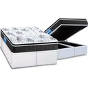 Ver imagem 1 de Cama Box Baú King: Colchão Anatômico Probel D40 Guarda Costas Premium Hiper Firme Pillow Top +