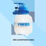 Kit Filtro Piscina Fm-25 e Bomba 1/4cv Bmc-25 Sodramar - 3
